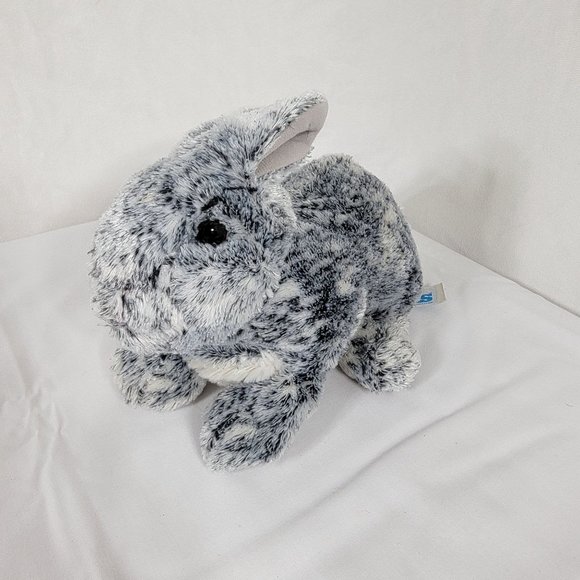 Kids of America Corp Bunny 10" Rabbit Soft Plush Gray White Stuffed Animal 2011 - Picture 2 of 9